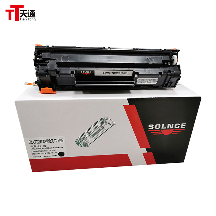 83X | CF283X/CRG 737 Sin tóner residual para HP LJ Pro M201/M225/CANON MF211